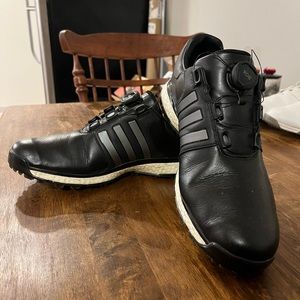 Adidas Tour 360 Boost size 10M Black with BOA
